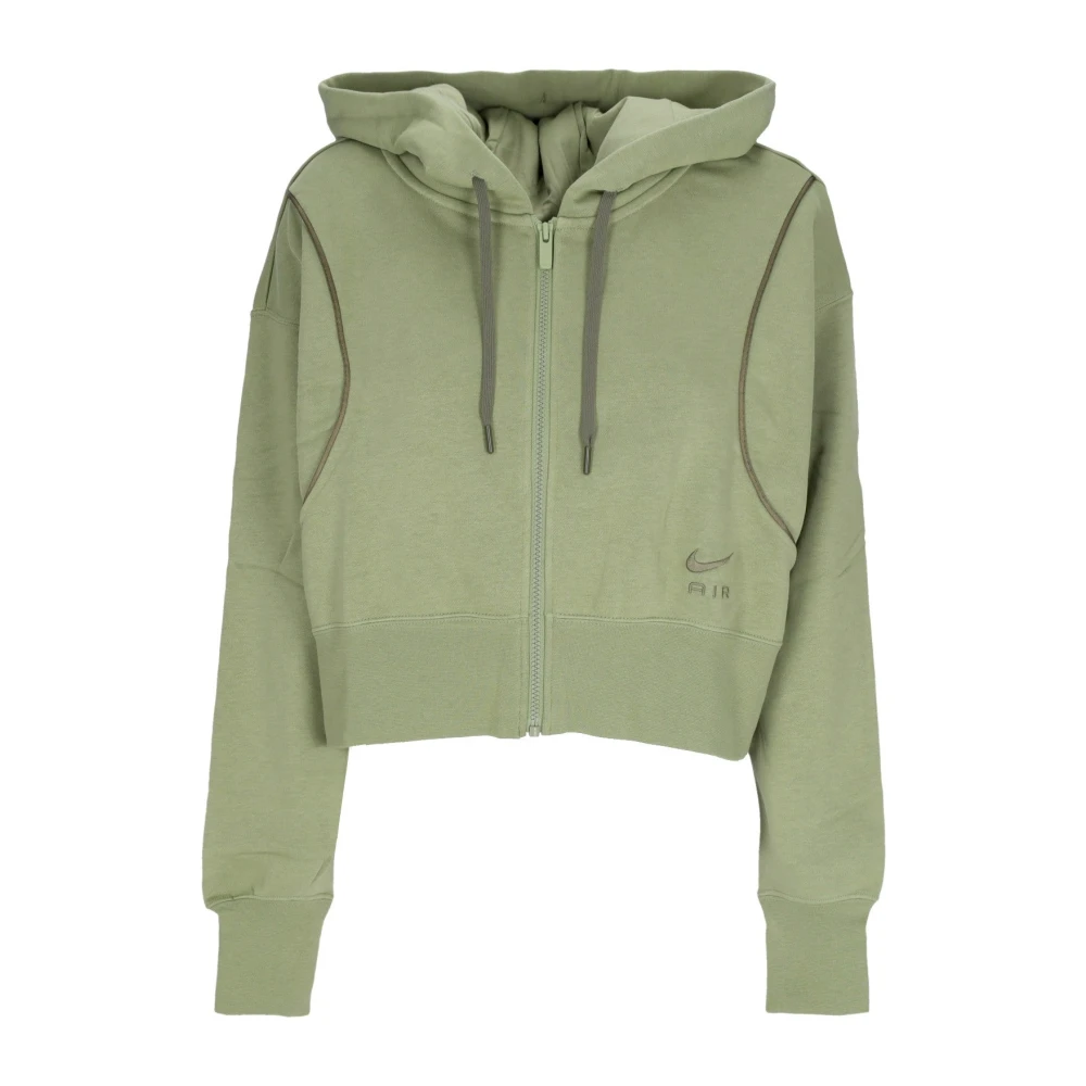 Nike Air Fleece Zip Hoodie Alligator Green, Dam