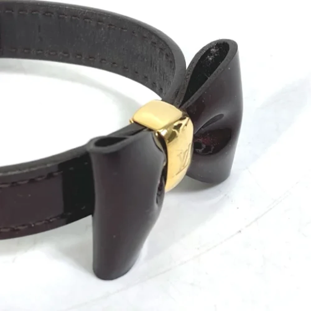 Louis Vuitton Vintage Pre-owned Fabric hair-accessories Purple Dames