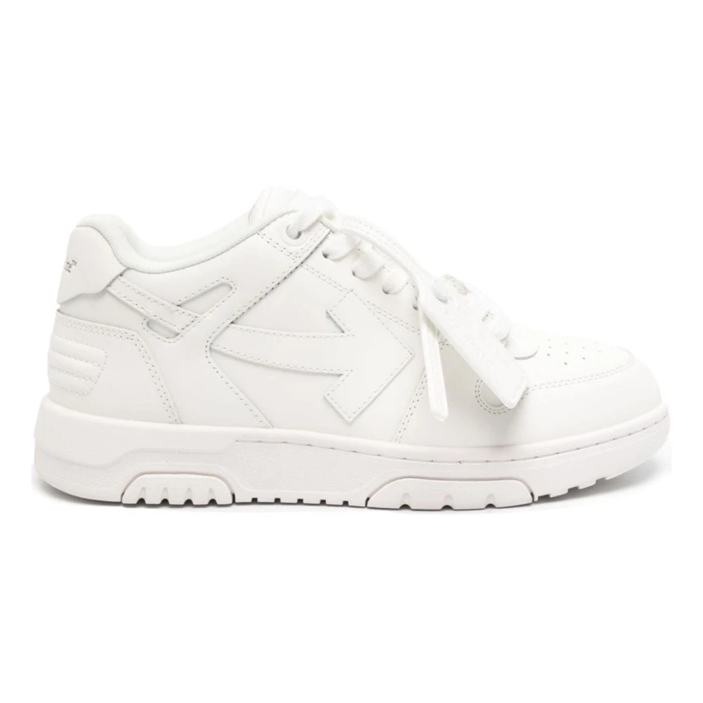 Off Out Of Office Kalfsleer Heren Schoenen Wit