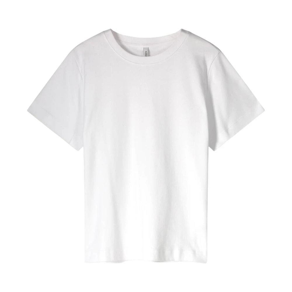 Summum Woman Klassieke katoenen T-shirt Lyon-30645 White Dames