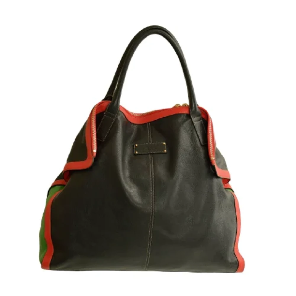 Alexander McQueen Pre-owned Leather totes Black Dames