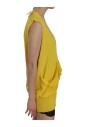 gele-v-hals-gebreide-cardigan-top