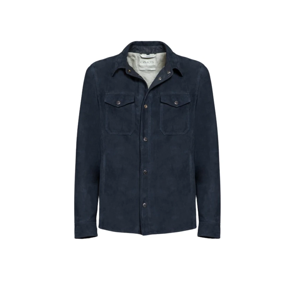 Jackets > Leather Jackets - - Gimo's - Modalova