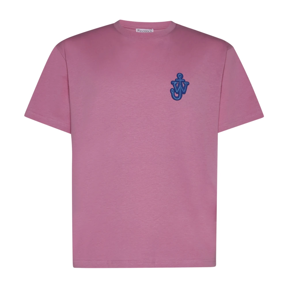 JW Anderson Anker Patch Roze T-shirt Pink Heren