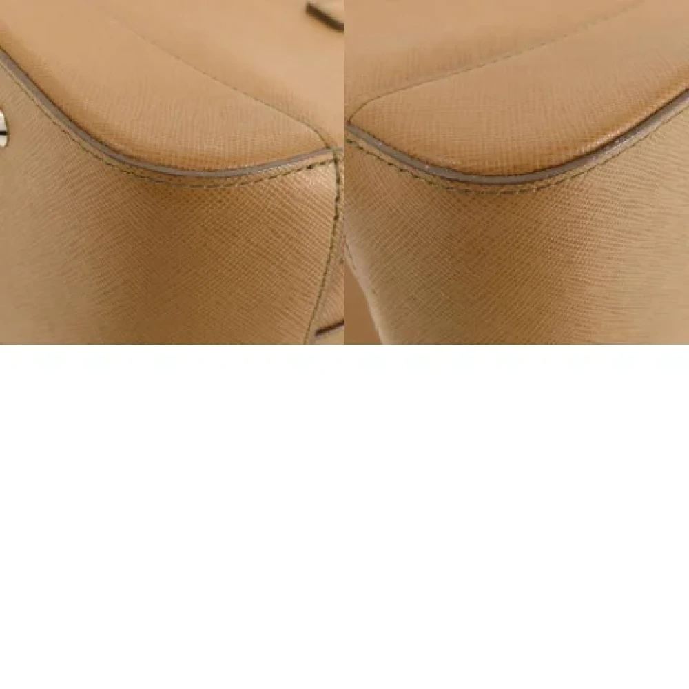 Burberry Vintage Pre-owned Plastic handbags Brown Dames