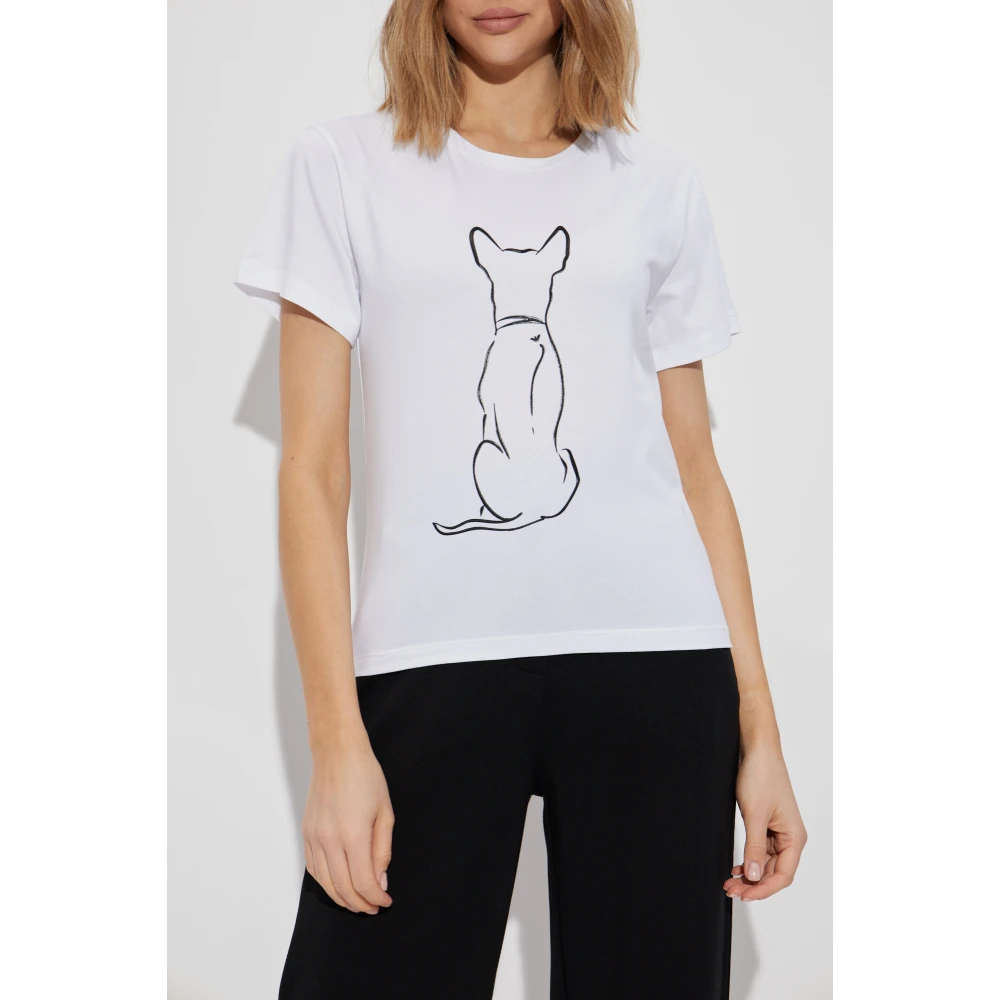 Emporio Armani T-shirt uit de collectie White Dames