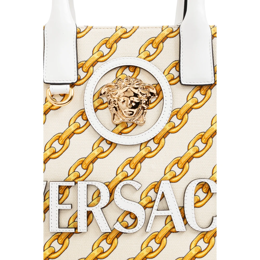 Versace 'Shopper' tas Beige Dames