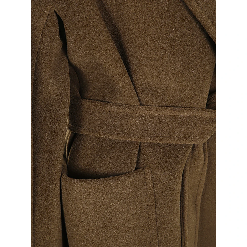 Max Mara Stijlvolle Jas voor Moderne Look Brown Dames