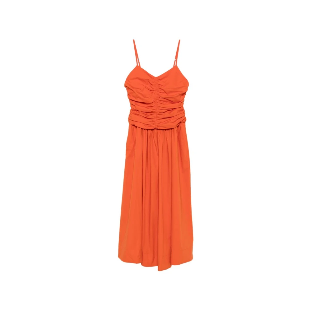 Marella Women's Orange Midi Dresses - Midi Dresses - Xs - Dresses