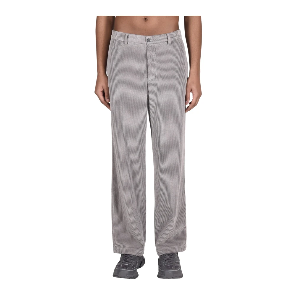 Barena Venezia Grijze Broek Aw24 Herenmode Gray Heren