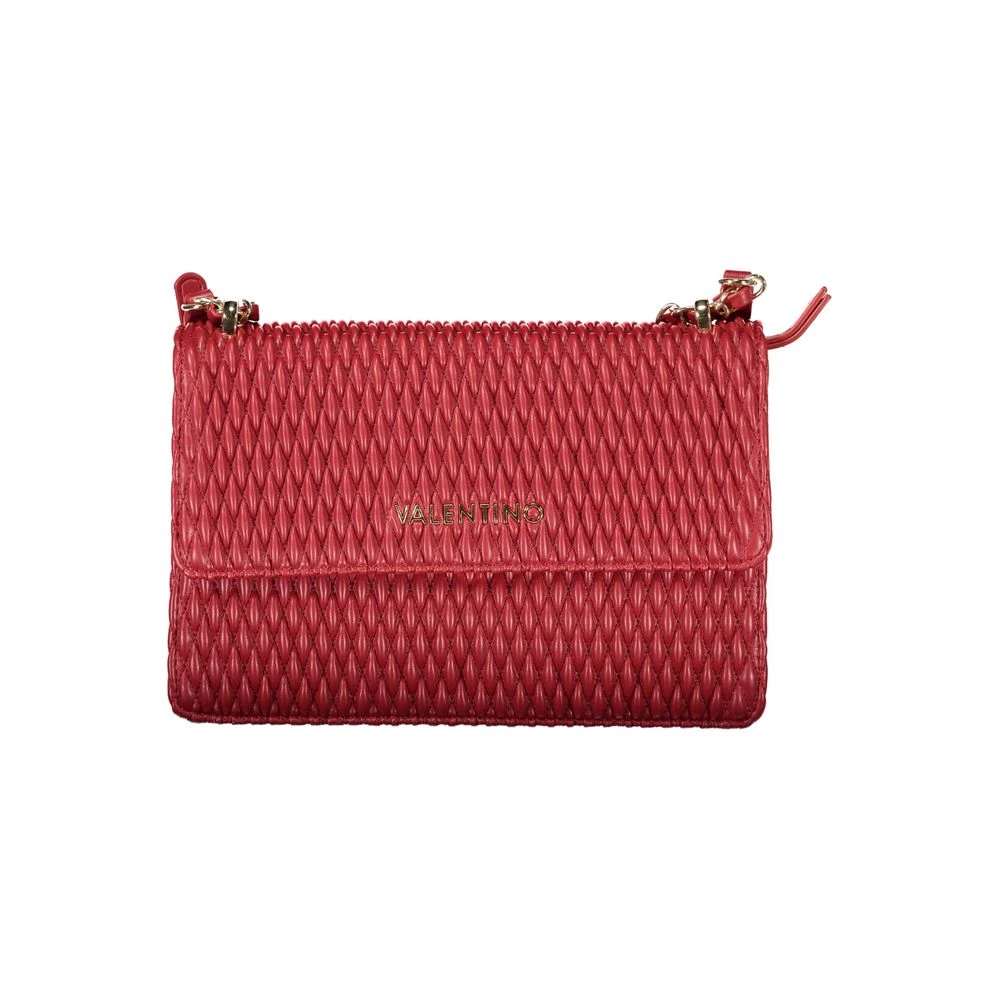 Valentino by Mario Valentino Rode Ketting Schoudertas Red Dames