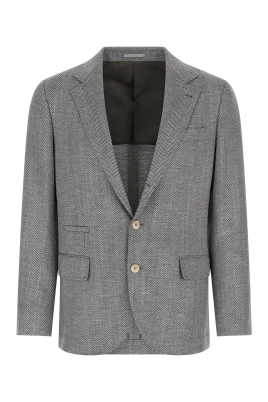 Chevron Deconstructed Blazer