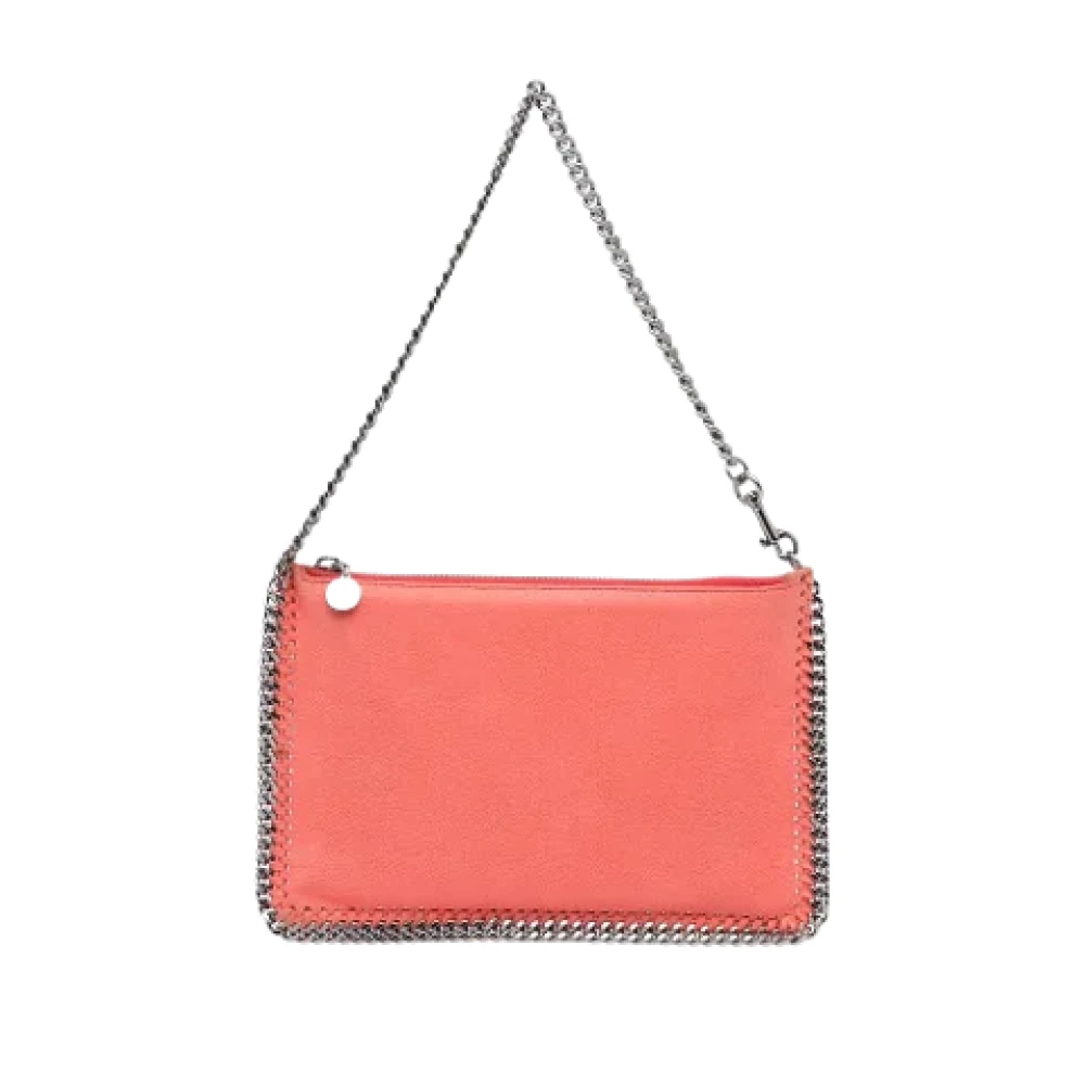 Stella McCartney Pre-owned Polyester handbags Orange Dames