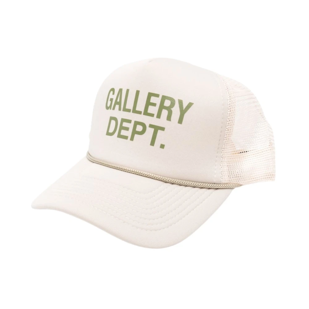 Gallery Dept. Men's White Hats & Caps, One Size, Tc9100 Trucker Cap