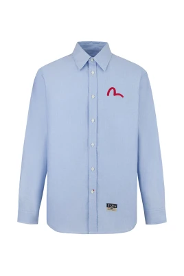Seagull Print Oxford Shirt