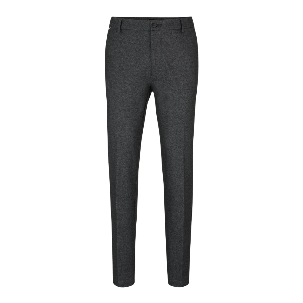 Hugo Boss Slim-fit Trousers Gray Heren