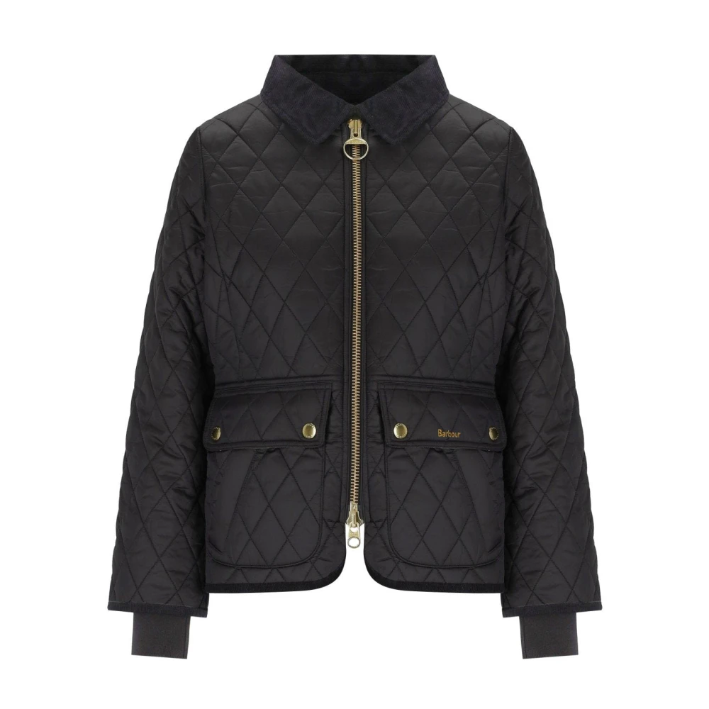 Barbour Donna Nero - Giacca Trapuntata Beadnell - Jackets - M - Immagine 3