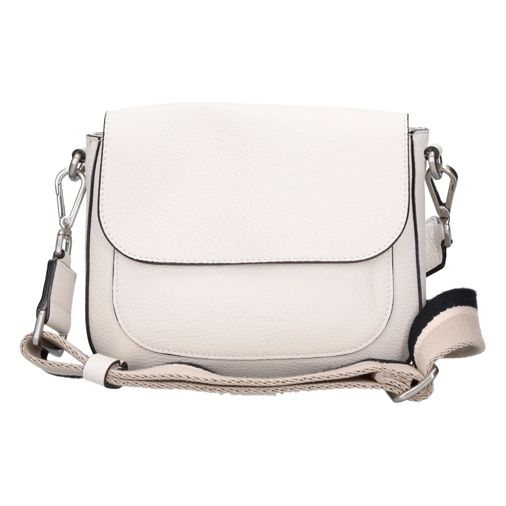 Gianni Chiarini Tracolla Ally leren crossbodytas Beige Dames