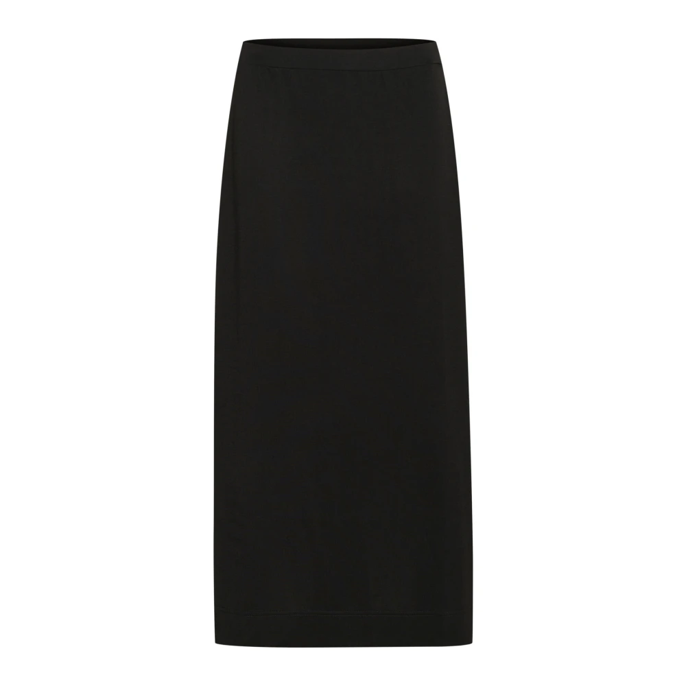 Part Two Women's Black Classic Midi Skirt - Midi Skirts - 2XL - Skirts