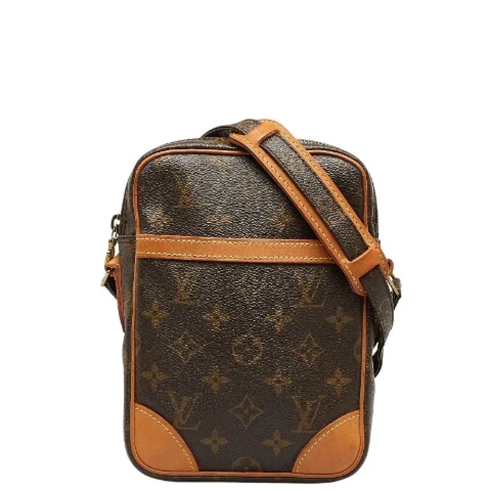 Louis Vuitton Vintage Pre-owned Canvas crossbody-bags Brown Dames