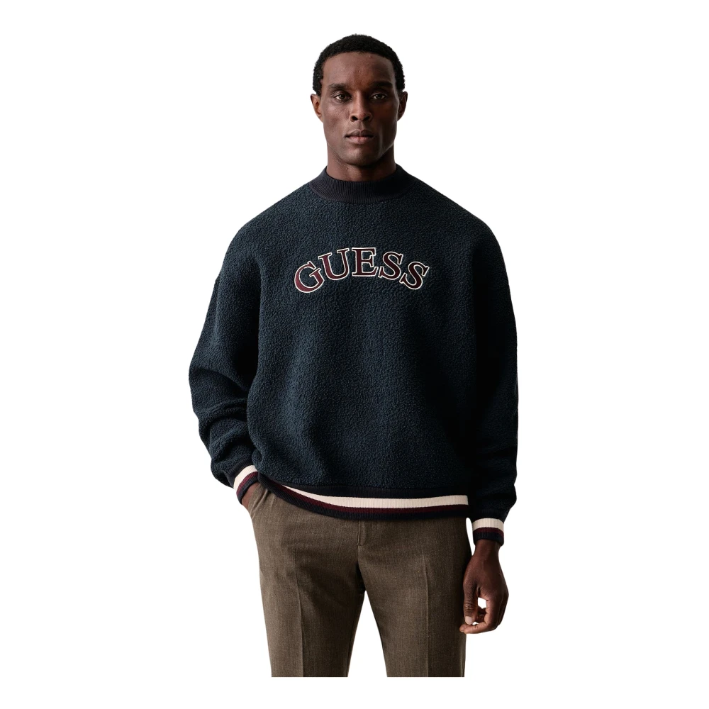 Guess Herren Bleu Kapuzensweatshirt Macon Cn - Bild 2