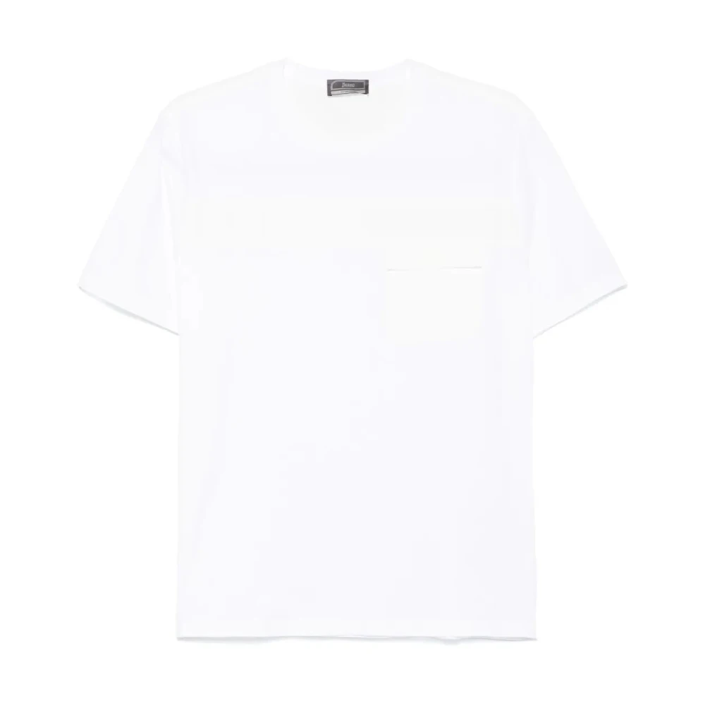 Herno - Tops > T-Shirts - White - Herno - Modalova