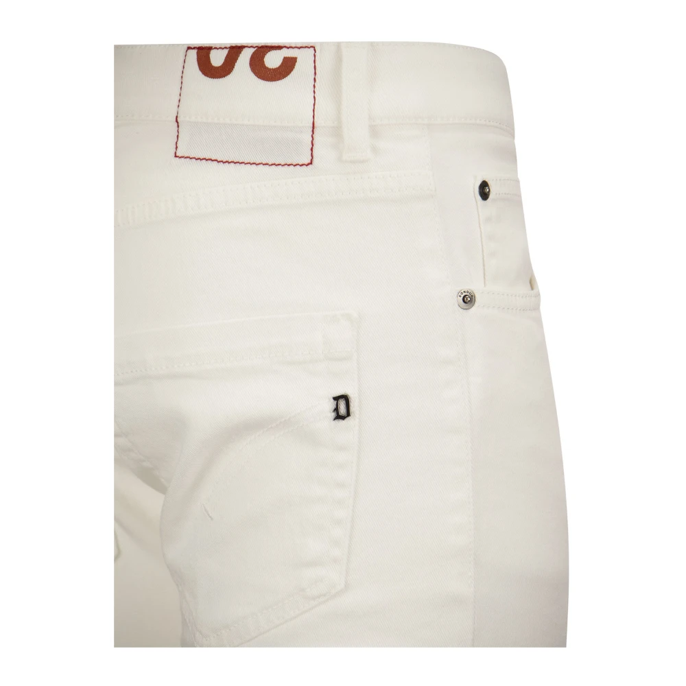 Dondup Slim-Fit Jeans voor de moderne man White Heren