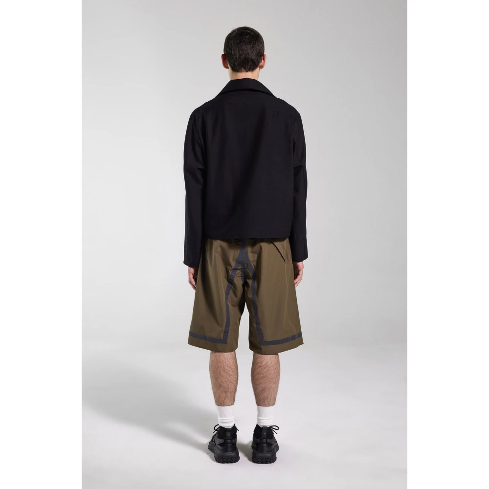 Stutterheim Reflecterende Dash Shorts Green Heren