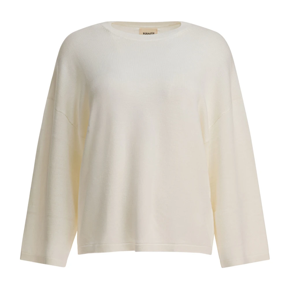 Khaite Donna Bianco Maglie, M, New,