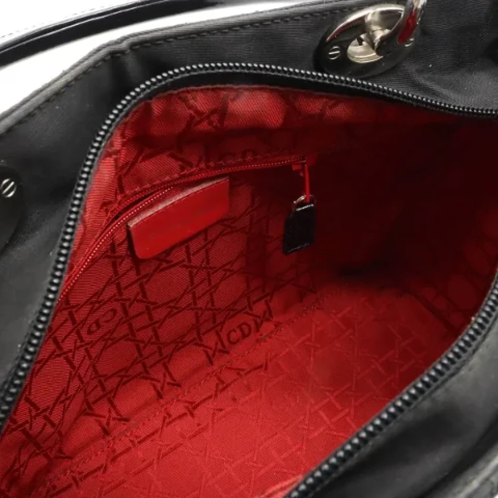 Dior Vintage Pre-owned Canvas dior-bags Black Dames