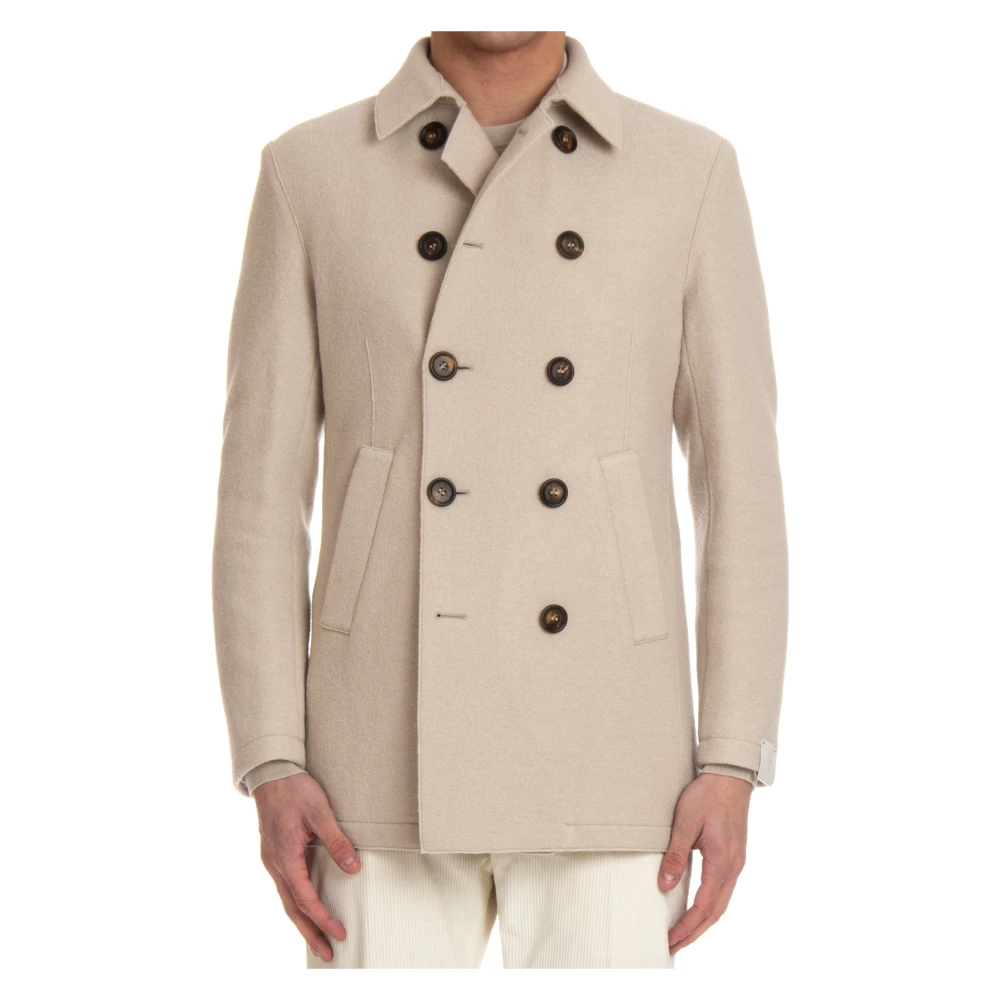 Coats > Double-Breasted Coats - - Eleventy - Modalova