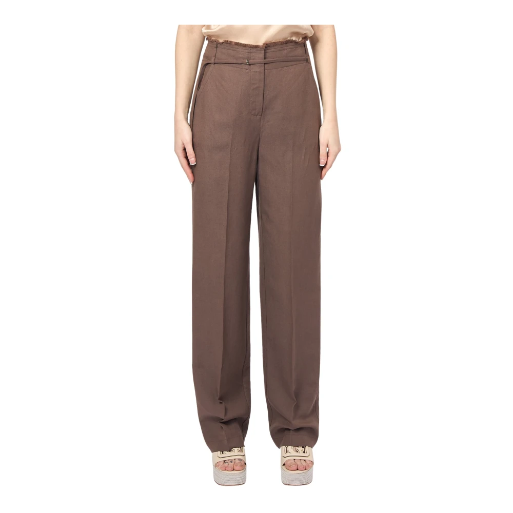 Trousers > Straight Trousers - - Patrizia Pepe - Modalova