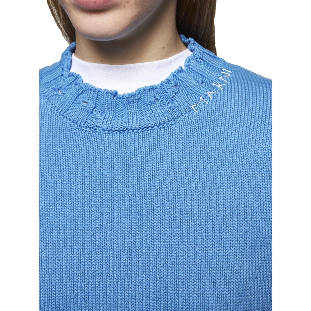 Marni Stijlvolle Modellen Collectie Blue Dames