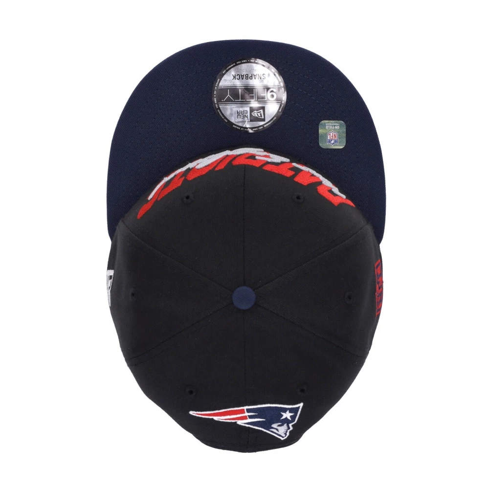 new era Nfl22 Draft Platte Klep Pet Zwart Black Unisex