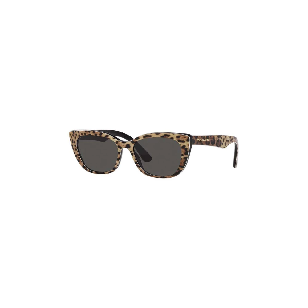 Dolce & Gabbana Grau Kind Dx4427 316387 Sonnenbrillen Acetat Schwarz Cat Eye Normal - Bild 6