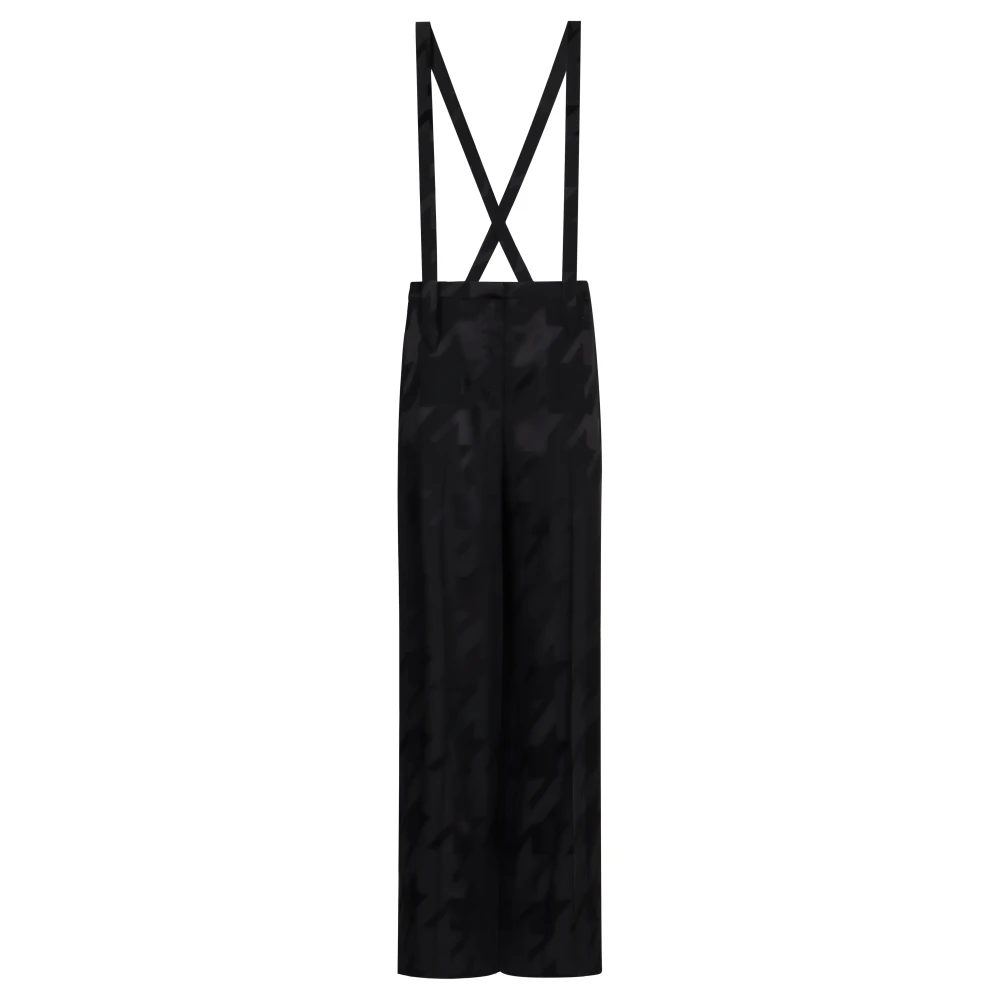 PT Torino Bretels Technische Stof Broek Black Dames