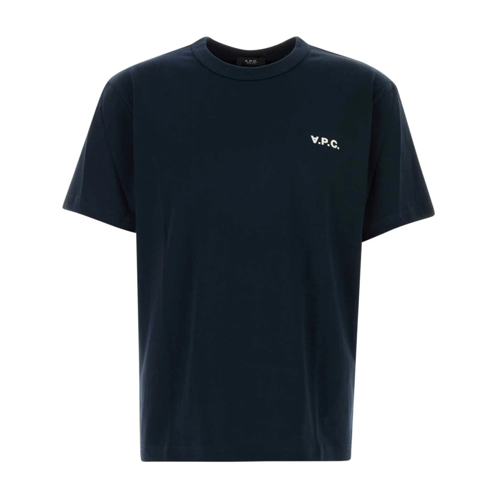 A.p.c. - Tops > T-Shirts - Blue - A.p.c. - Modalova