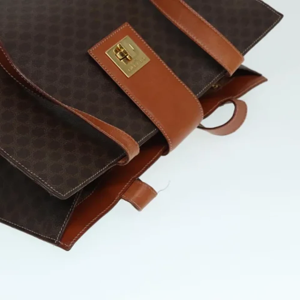 Celine Vintage Pre-owned Canvas totes Brown Dames