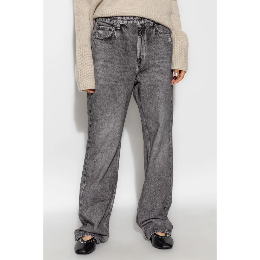 Rag & Bone Broek Miramar Gray Dames