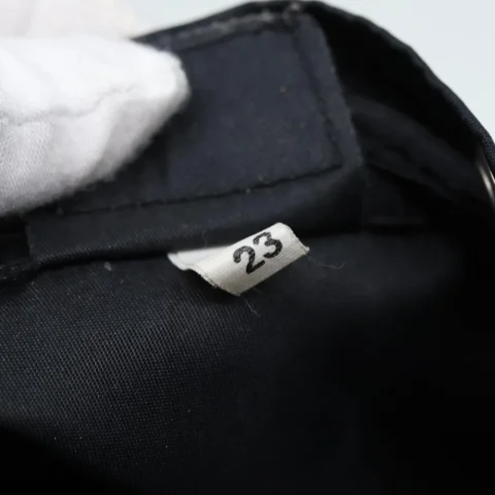 Prada Vintage Pre-owned Nylon pouches Black Dames
