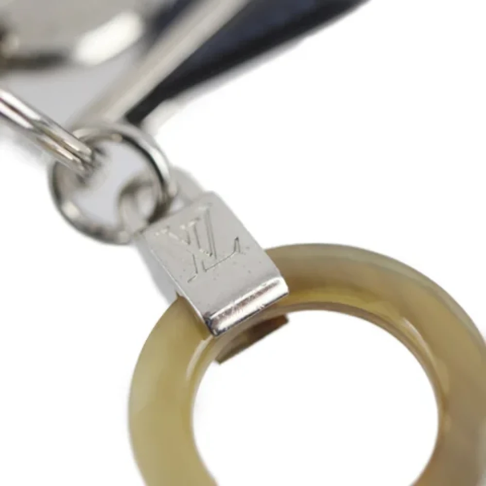 Louis Vuitton Vintage Pre-owned Metal key-holders Gray Dames