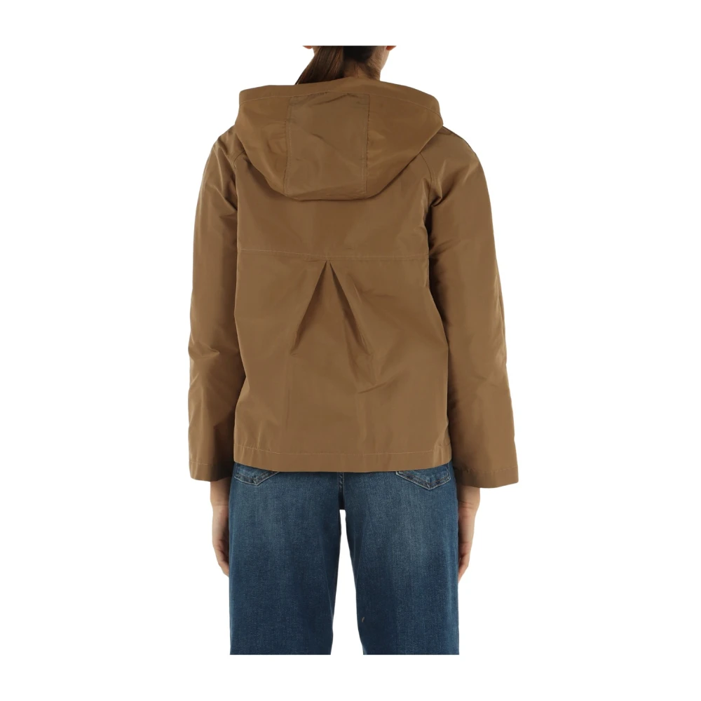 Marella Stijlvolle Jas voor Vrouwen Brown Dames