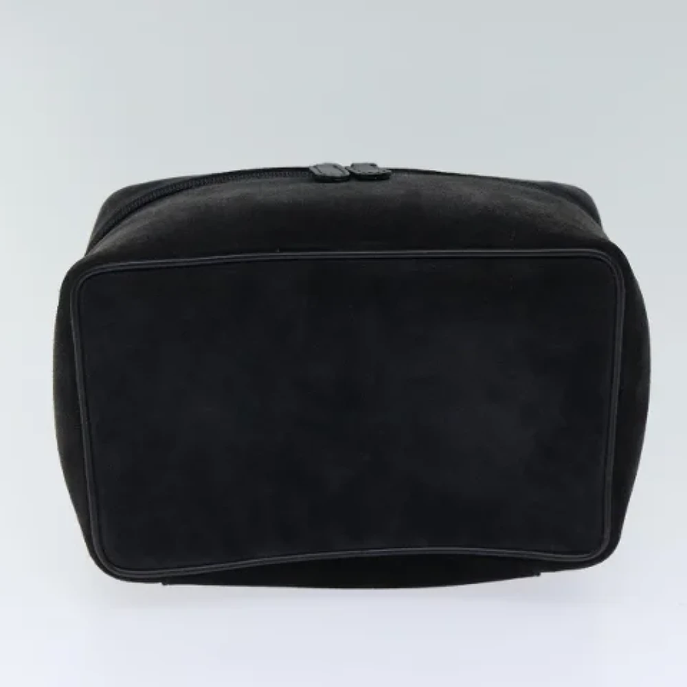 Gucci Vintage Pre-owned Suede pouches Black Dames