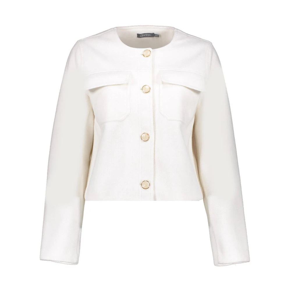 Geisha Stijlvolle Jacket Beige Dames