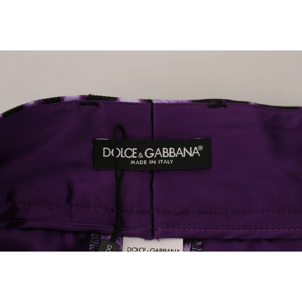 Dolce & Gabbana Wide Trousers Multicolor Dames