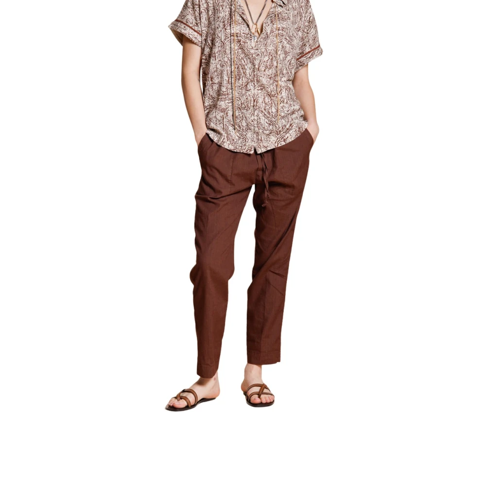 Mason's Donna Marrone Pantaloni, S, New,