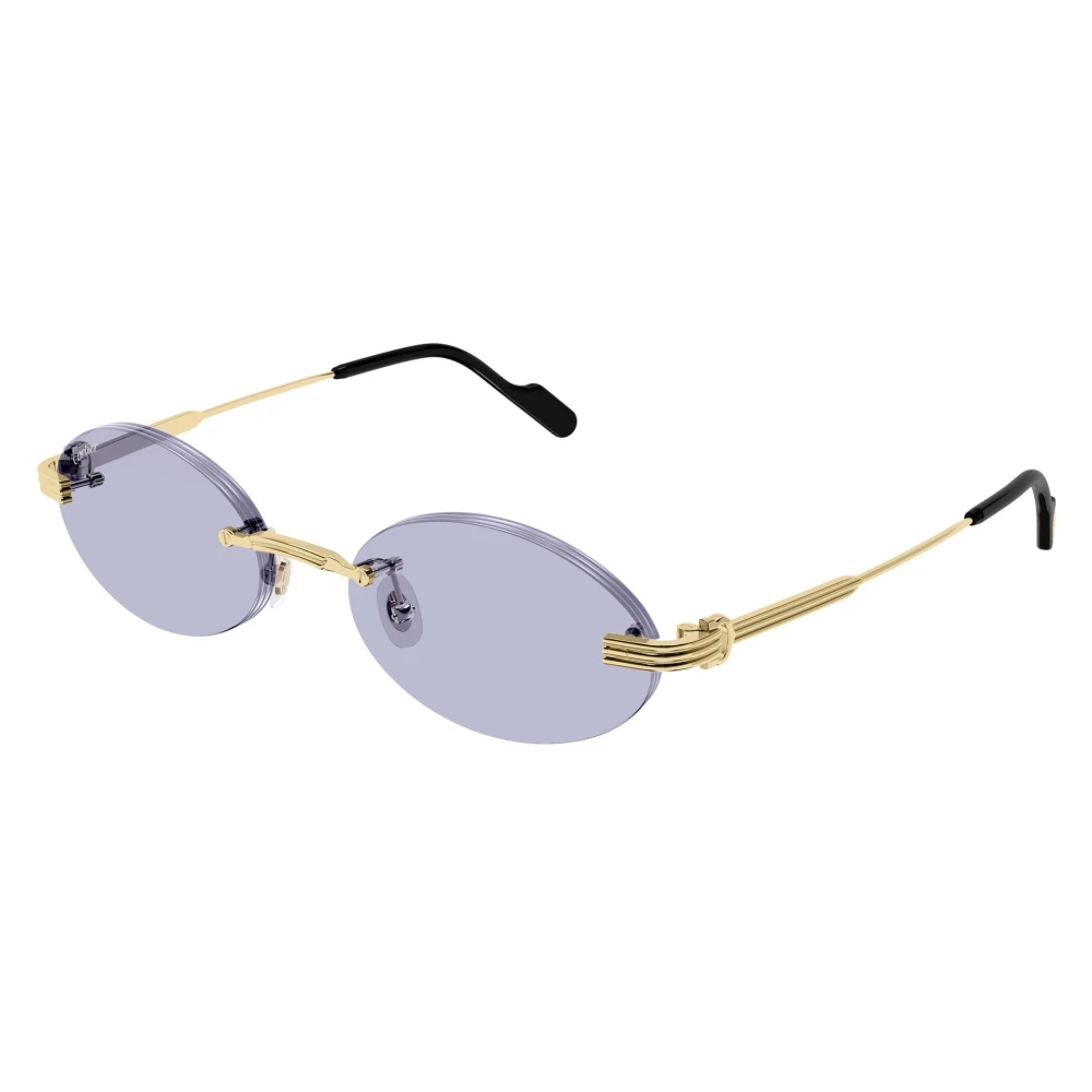 Cartier Unisex Yellow Ct0615s Sunglasses - Sunglasses - 55 Mm - Accessories