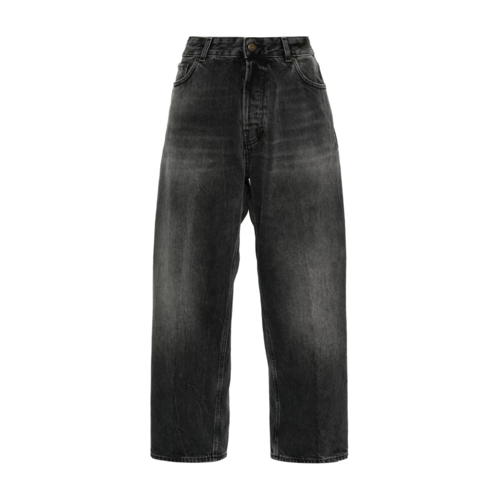 Haikure Betty Spider Cropped Jeans Black Dames