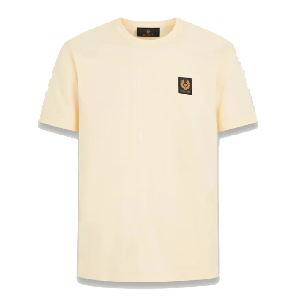 Belstaff Phoenix Logo T-shirt Geel Zand Yellow Heren