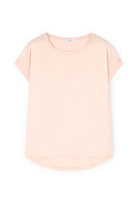 T-shirt i två material